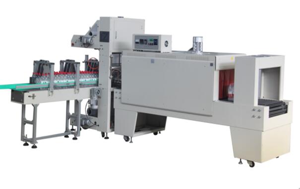 St6040al Full-Auto Bottle Sleeve Shrink Bundler Shrink Wrapping Machine