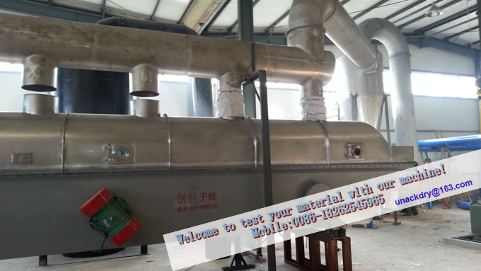 Vibrating Fluid Bed Dryer for Drying Nickel Sulfate