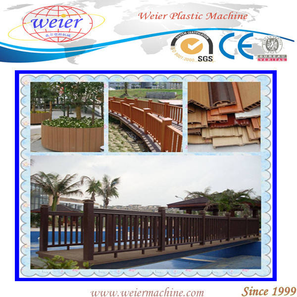 Hot Sell High Quality PVC PP PE Wood-Plastic Profile Production Line with Ce Certificate