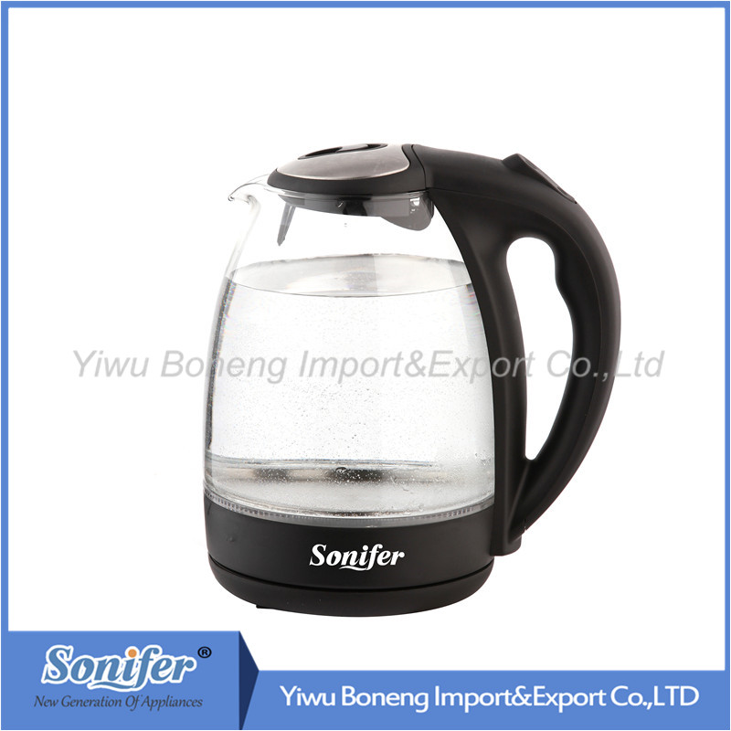 Newly Glass Electric Kettle Sf-2009 1.8 L Electric Water Kettle