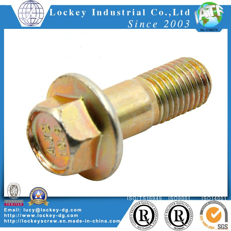 Hexagon Head Flange Bolt Hex Flange Screw