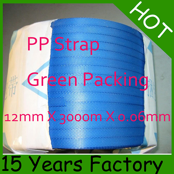 Hot Sale Plastic Recycle 12mm PP Strapping