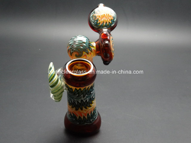 Wholesale! Colorful Glass Pipe Smoking Pipe Hand Pipe Heady Bubbler