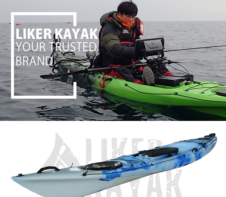 Sit on Top Double Seat 1seat Fishing Kayak