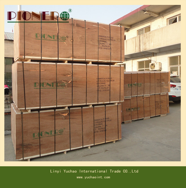 E1 Glue C/D Grade Baltic Birch Commercial Plywood