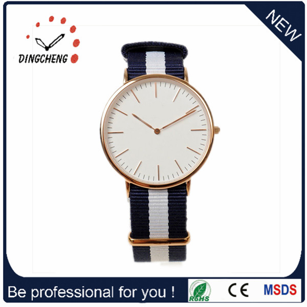 Simple Design Alloy Material Diamond Watch for Ladies (DC-1087)