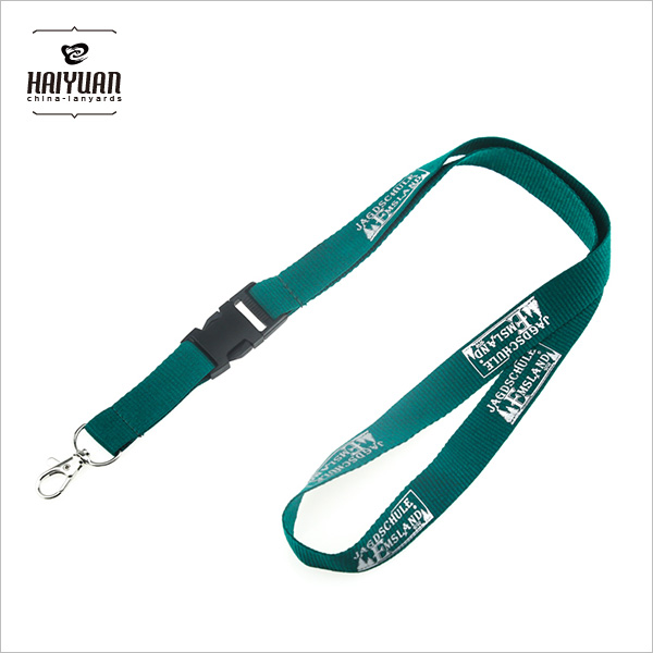 Thick Polyester Lanyards with Metal Trigger Clip