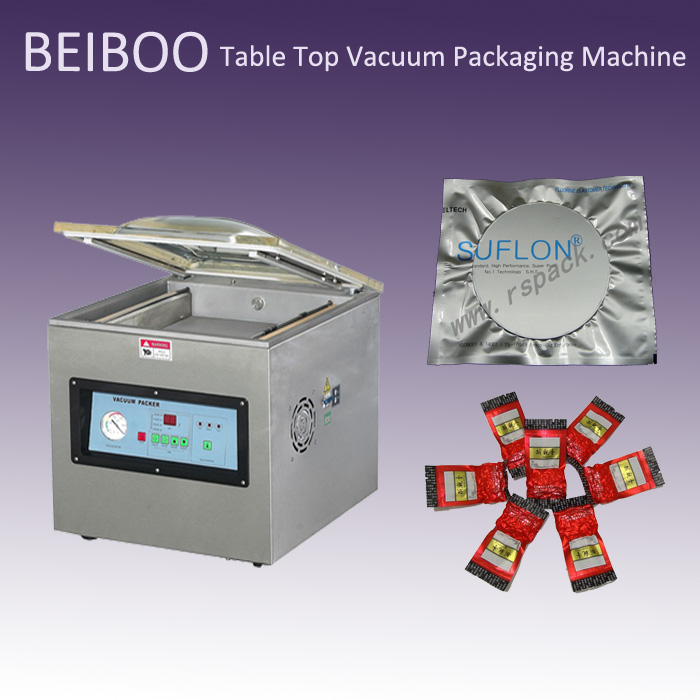 Desktop Single Chamber Vacuum Sealing Packaging Machine