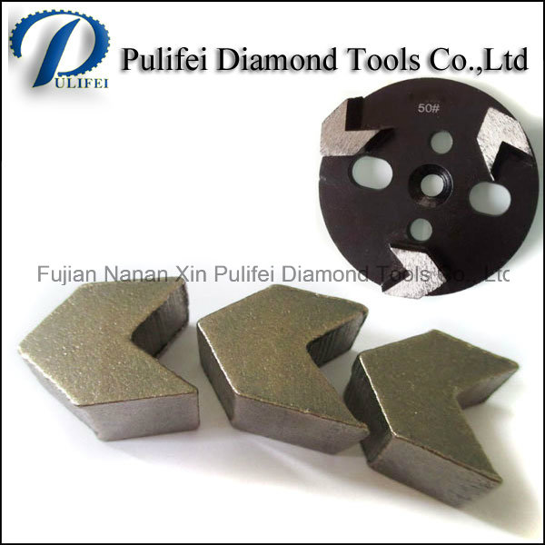 Concrete Terrazzo Stone Floor Metal Tools Tip Diamond Grinding Segment