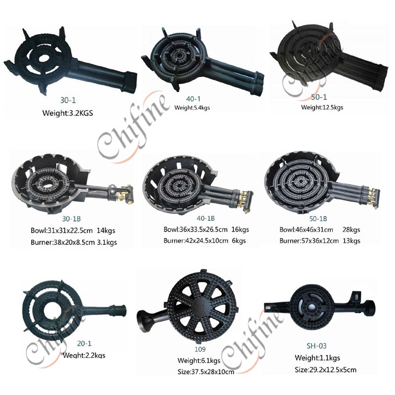 Customized High Quality Cast Iron Gas Burner