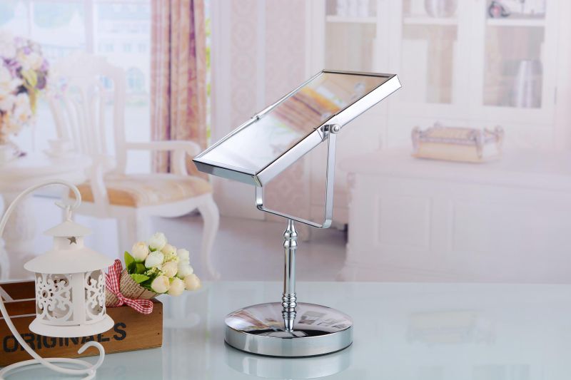 Standing Modern Rotating Metal Dressing Table Mirror