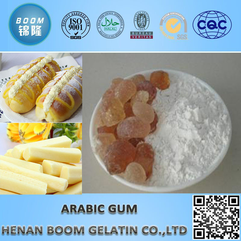 Arabic Gum Yellow Powder in Food Industry