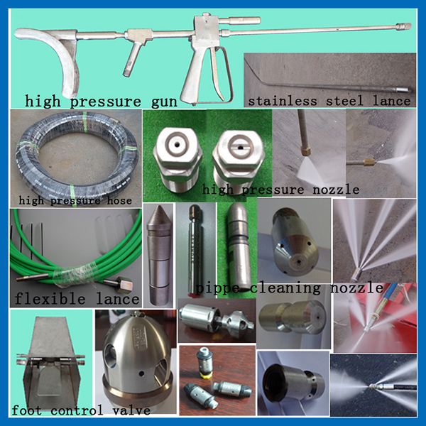 High Pressure Industrial Pipe Washer Water Pressure Cleaner