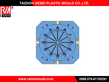 Disposable Plastic Spoon Mould