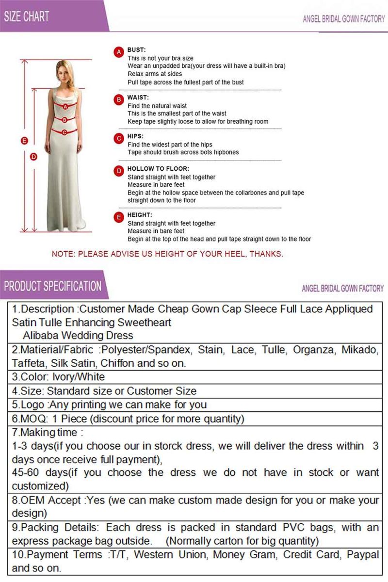 Latest Beach Style Keen Length with Detachable Wedding Dress