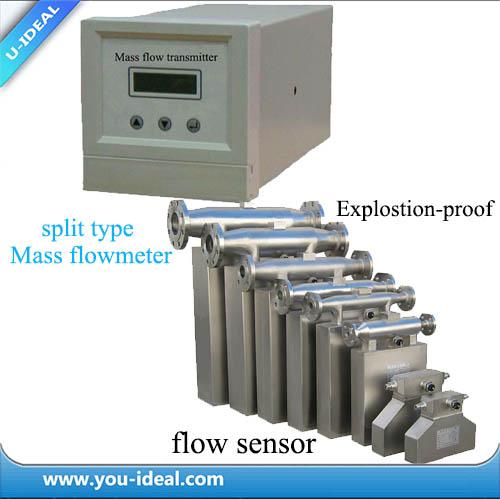 Liquid & Gas Mass Flow Meter Indicate Mass Flow+ Volume Flow+Density +Temperature Measurement+Calculated Variables