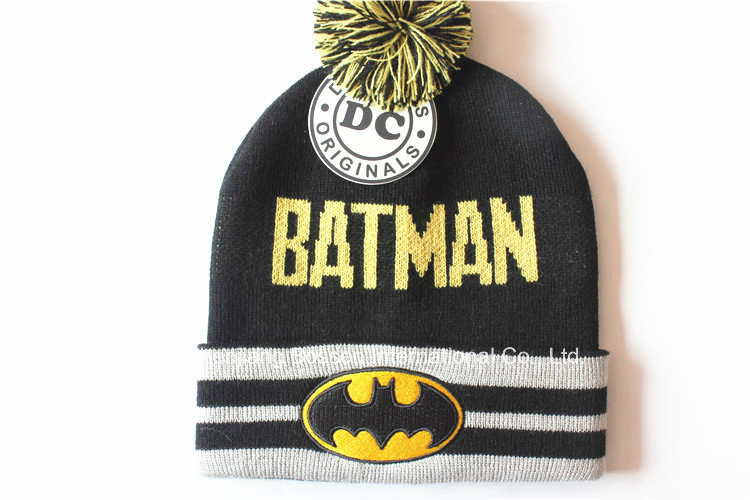 OEM Produce Customized Design Cartoon Knitted Acrylic Jacquard Sports Beanie Hat