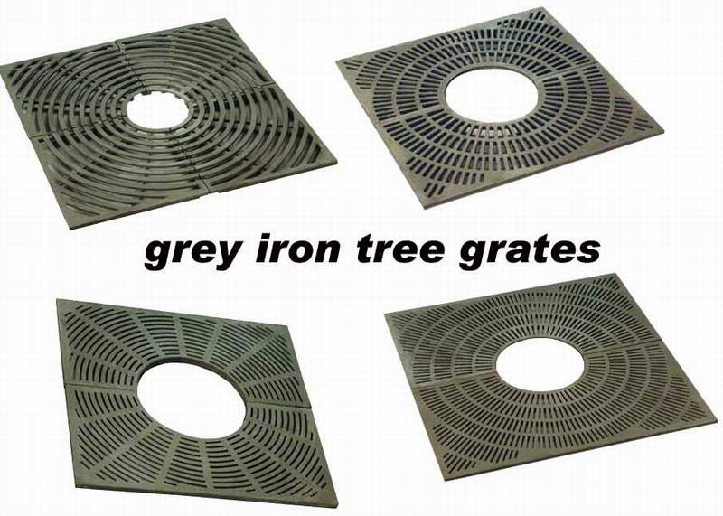 Cast Iron Tree Grates with Sand Casting