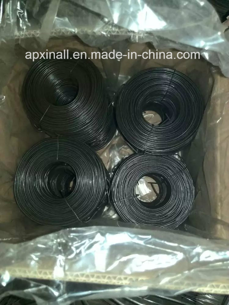 Small Rolls Carton Packing Soft 1.6mm Black Annealed Wire