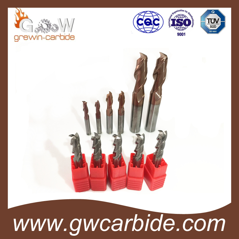 2/3/4 Flutes Solid Carbide End Mill for Aluminum