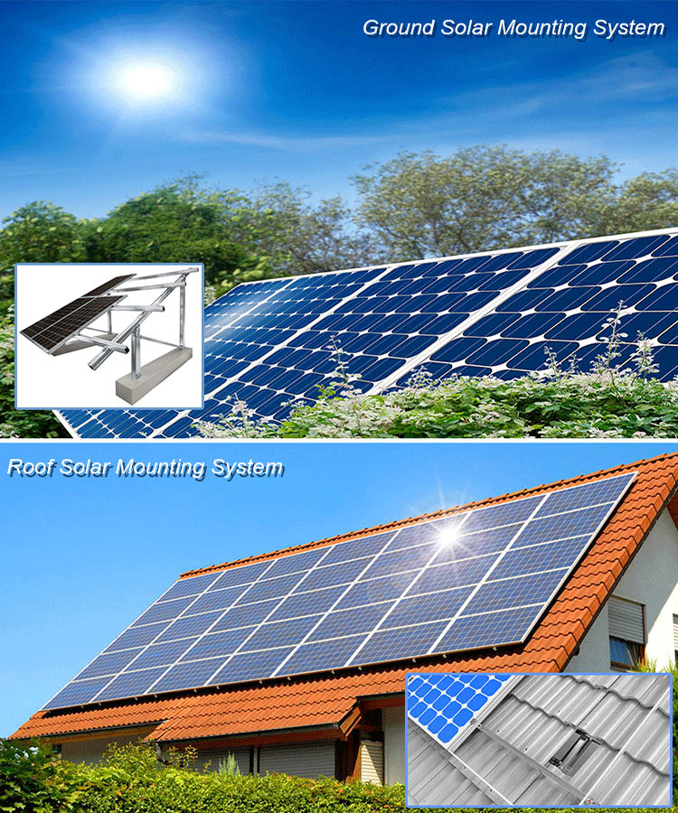 Super Quality Solar Panel Rack for Flat Roof (NM0214)
