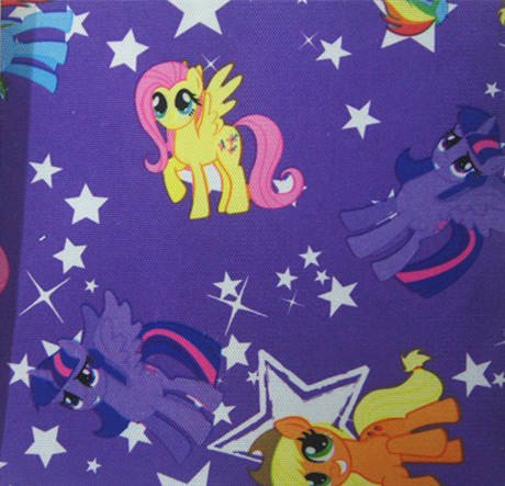 420d Cartoon Polyester Fabric with PU Coating