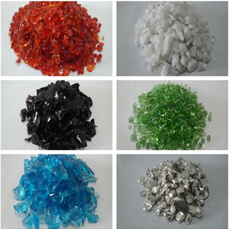 Recyclable Colored Crushed Glass for Building Glass