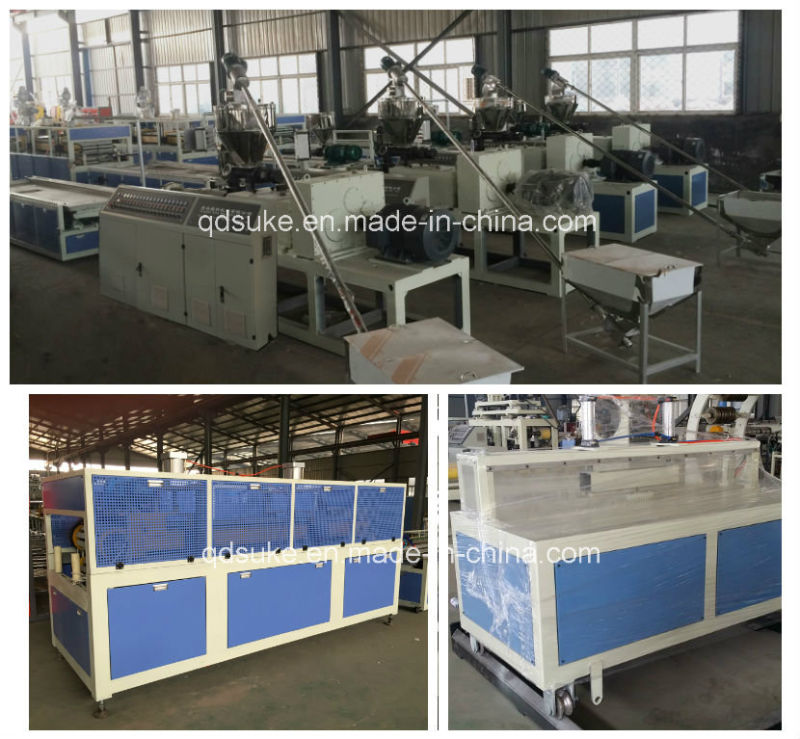 PVC WPC Decoration Wall Board Extrusion Making Machine