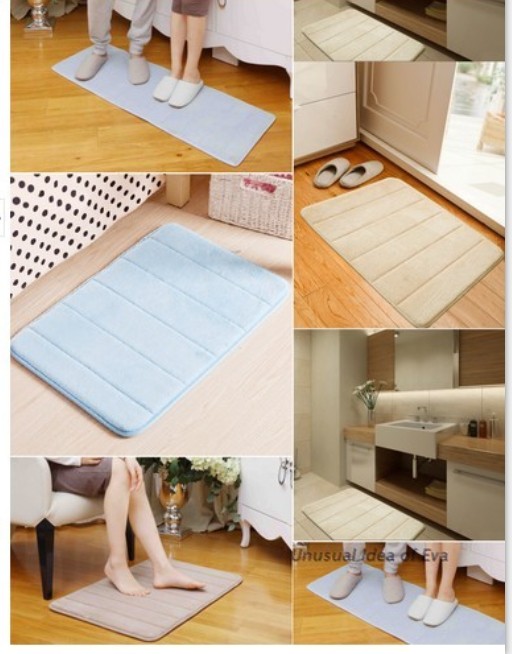 Slow Rebound Memory Foam Mats