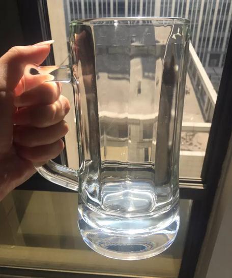 Beer Mug Advertisement Glass Cup (design optional)