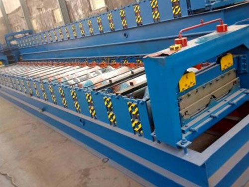 Roll Forming Machinery Floor Tile Making Roof Panel