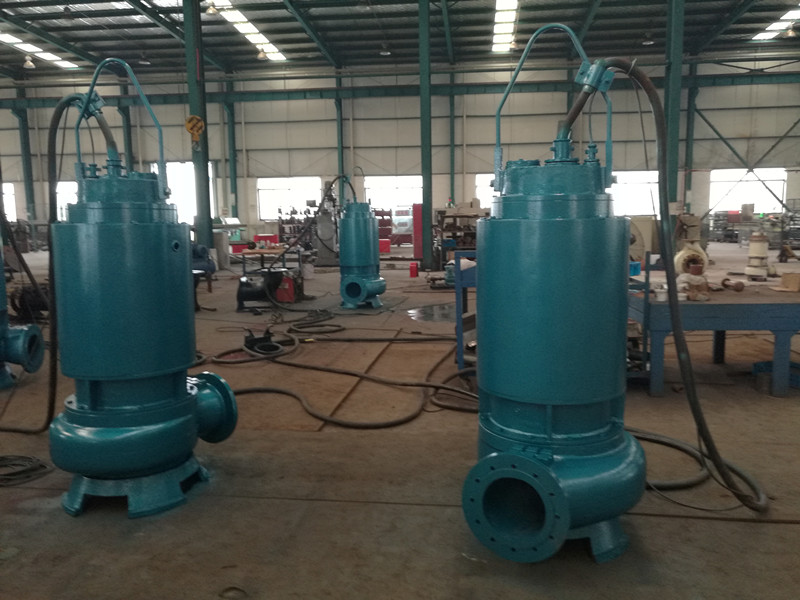 High Efficiency Non-Clogging Submersible Sewage Centrifugal Irrigation Water Pump