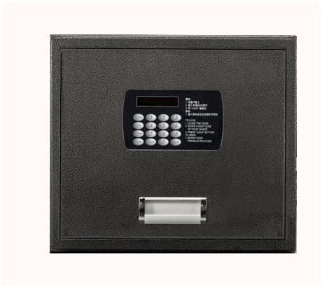 Black Steel Floor Safe Box (SMD145)