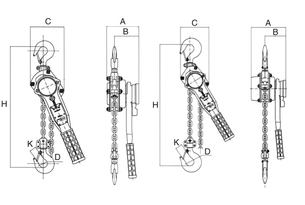 Selling CE Approved Kito Hoist (LH-WA)