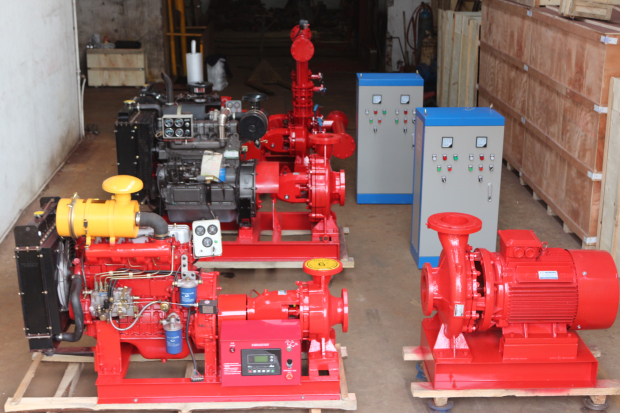 Self-Priming Diesel Water Fire Fighting Pump