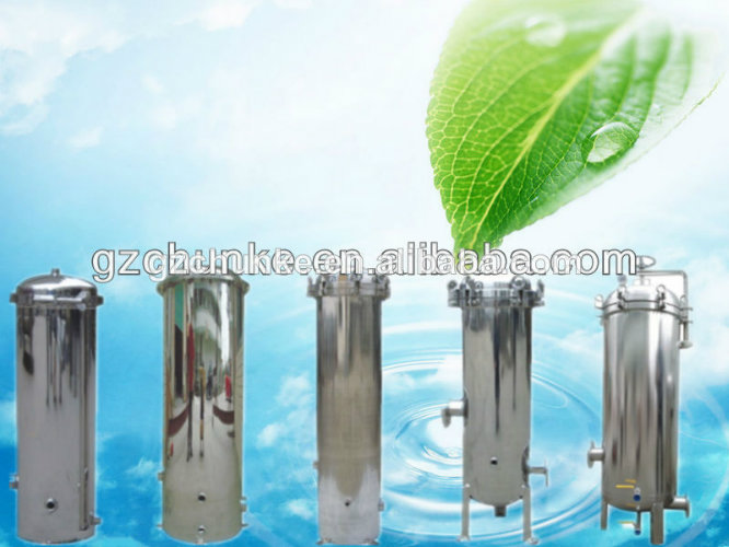 Industrial Ss304 Security PP Cartridge Filter Housing Water Filtration Machine