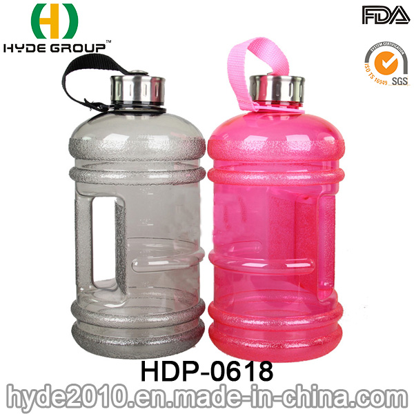 Big Customized 2.2L BPA Free PETG Water Bottle, Large Plastic Water Bottle (HDP-0618)