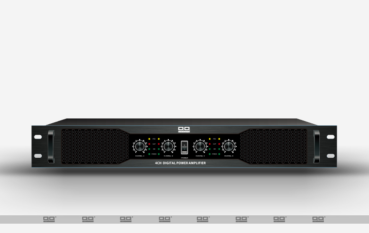 Power Digital Amplifier with 2 Channel or 4 Channel 300-500W