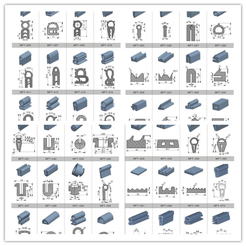 Top Quality Square Foam Silicone Seal Used for Trafic Light Rubber