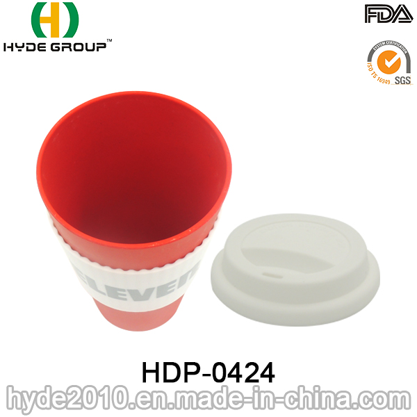 450ml Eco-Friendly Bamboo Fiber Cup Made in China (HDP-0424)