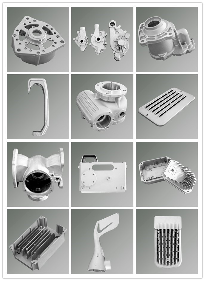 High Pressure Die Casting Aluminum Excavator Parts