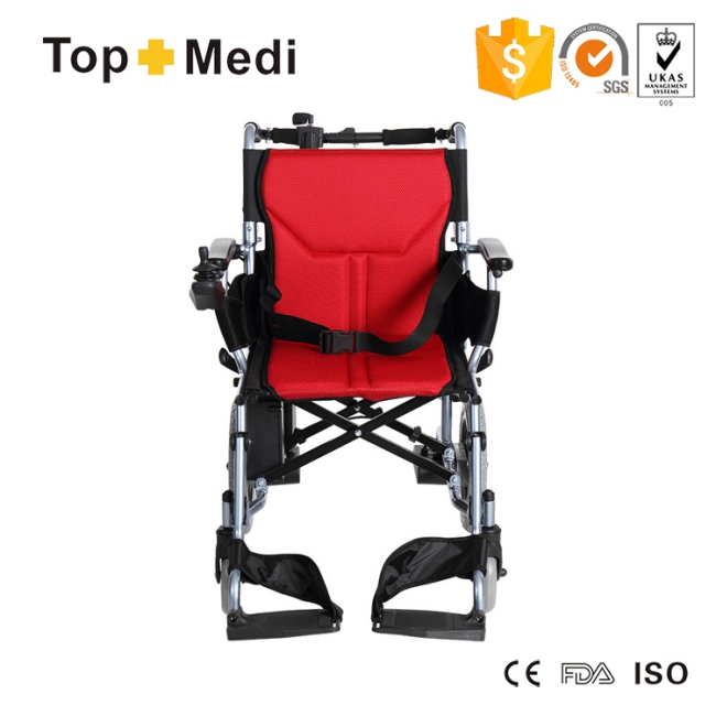 Topmedi Double Controller Electric Power Mobility Wheelchair