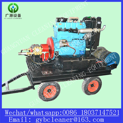 24HP Sewer Pipe Cleaning Machine High Pressure Water Jet Cleaning System