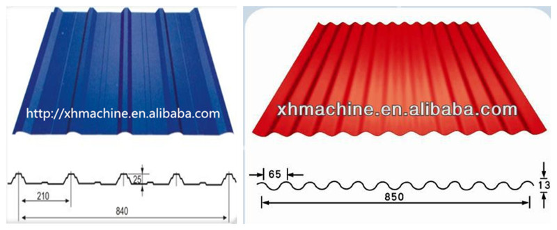 Double Layer Metal Wall Roof Sheet Roll Forming Machine