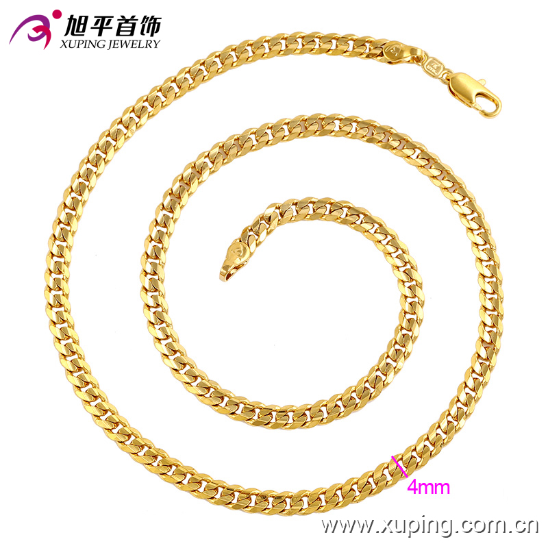 Fashion Women Luxury Gold-Plated Imitation Jewelry Necklace or Chain --42791