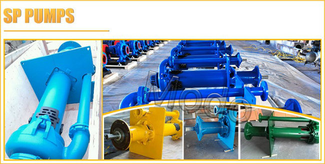 Underground Mining Gravel Sand Suction Sump Slurry Pump