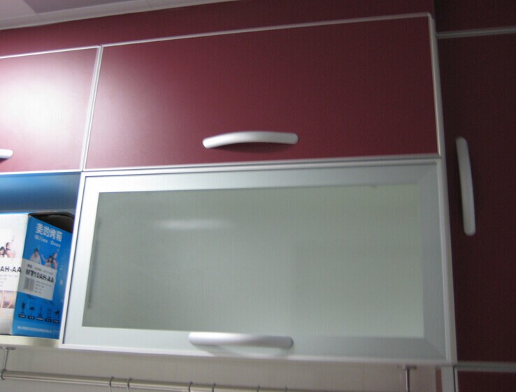 Frosted Glass Kitchen Cabinet Doors (customized)
