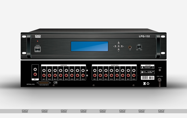 Lpq-132 Each Output Channel Can Choose All The Input Channel Amplifier