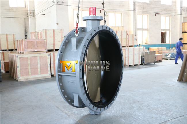 Dn1400 Double Flange Butterfly Valve (D41X-10/16)