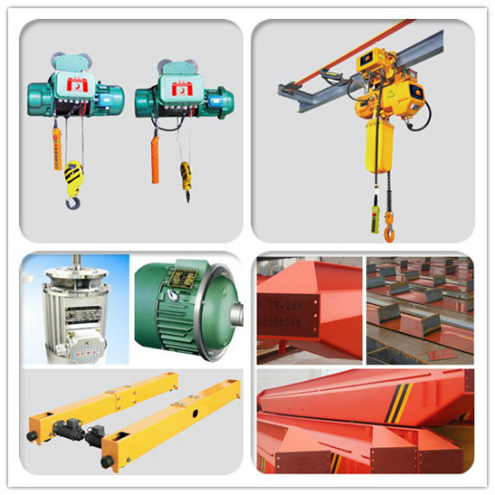 Ld Type Electric Hoist Crane with Single Girder